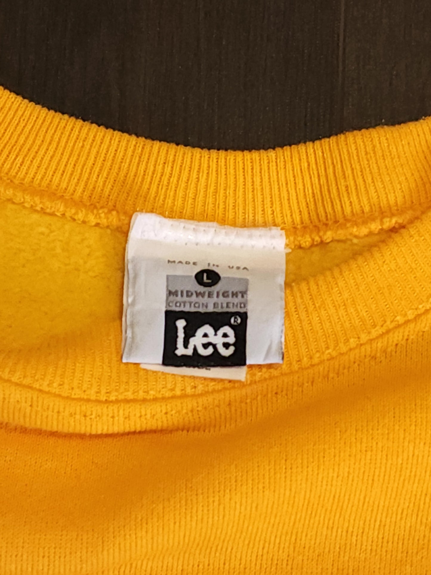 Lee 圓領中量級純棉平紋運動衫