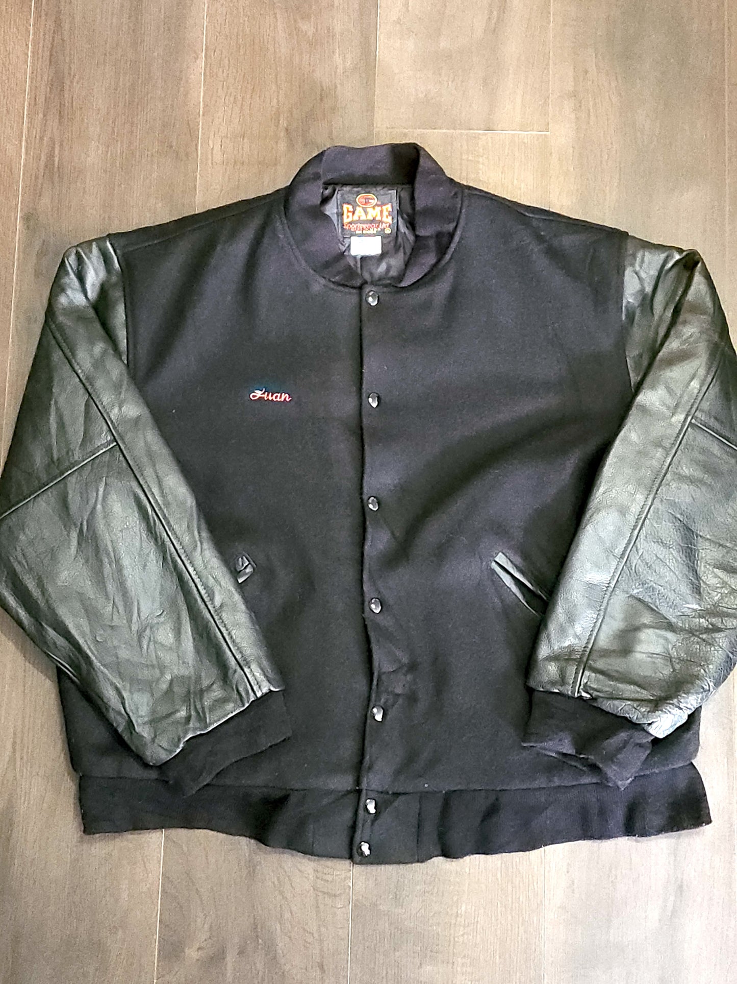 復古遊戲運動服有限公司校隊夾克