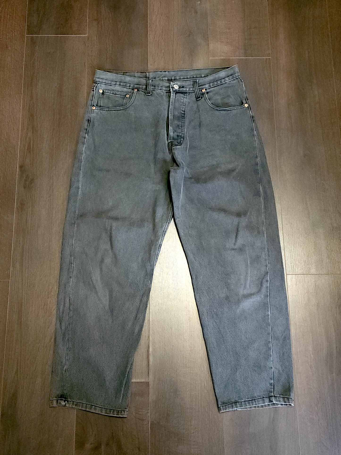 復古 Levi's 501 直筒羈扣牛仔褲 W37 L34