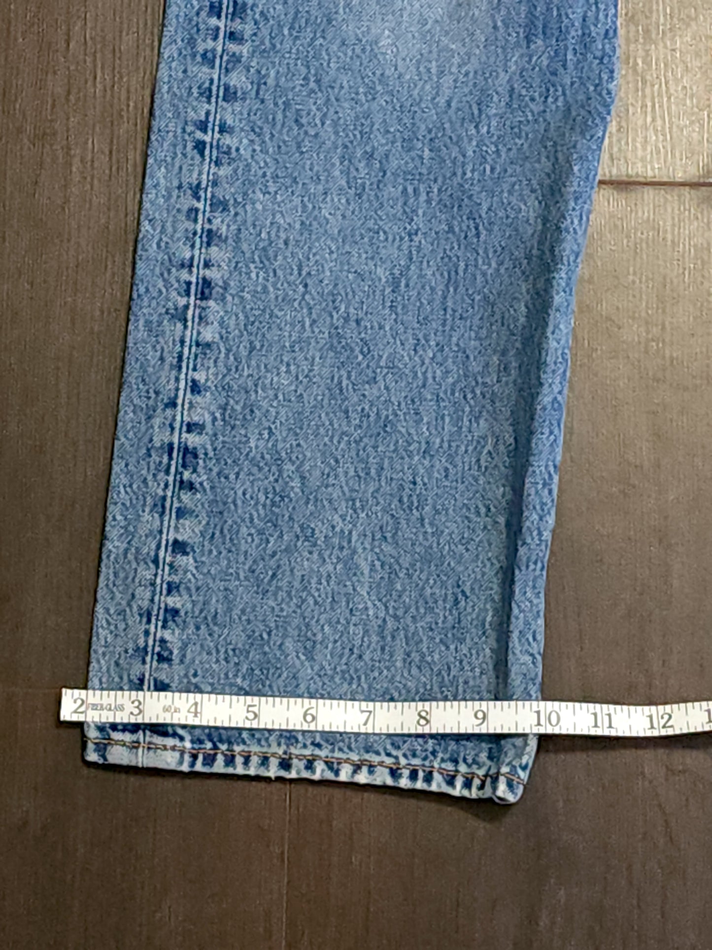 復古 Levi's 501 WPL 423 直筒羈扣牛仔褲 W33 L30