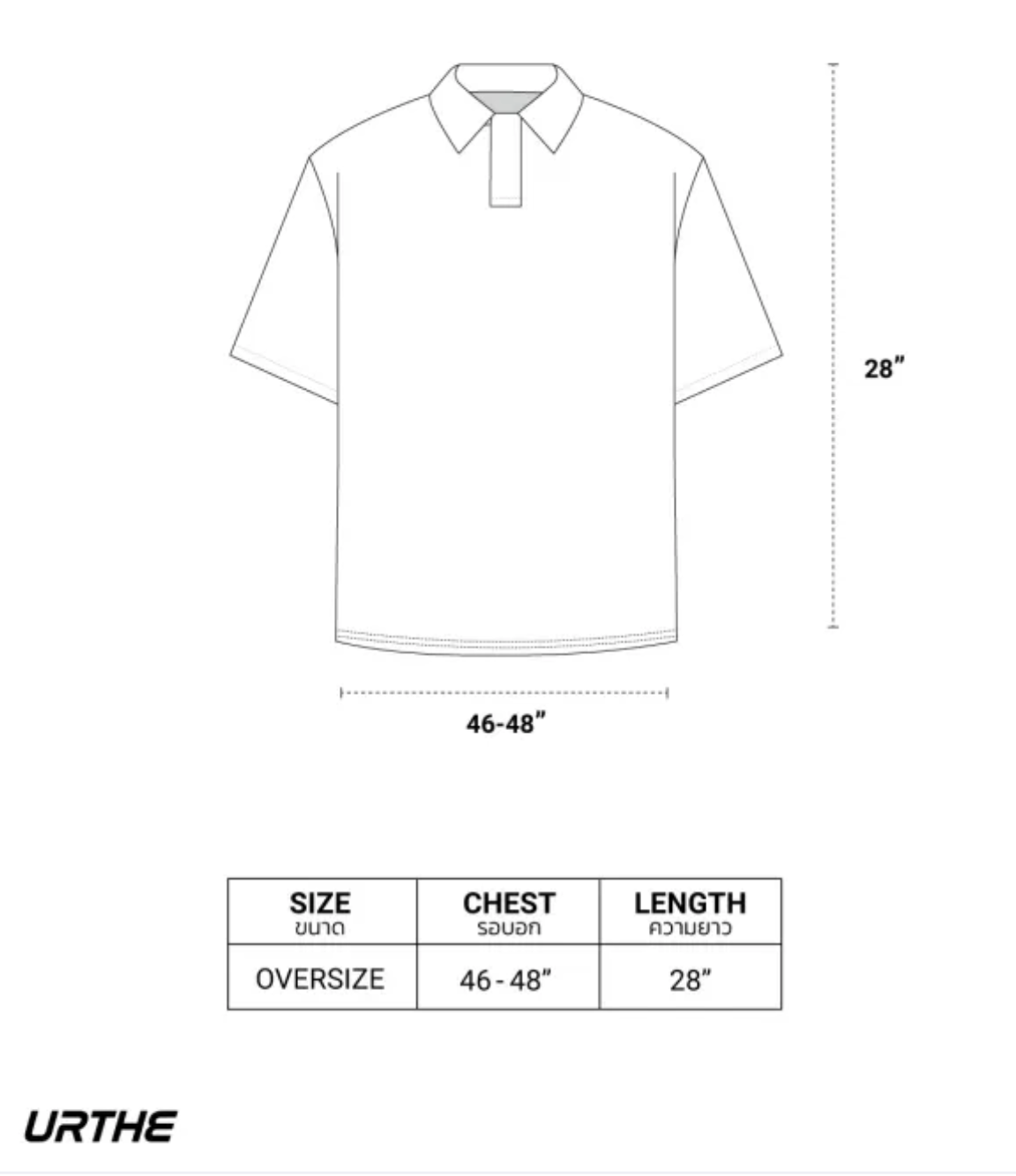 ⚫ URTHE - BS POLO CLUB 寬鬆撞色 Polo 上衣