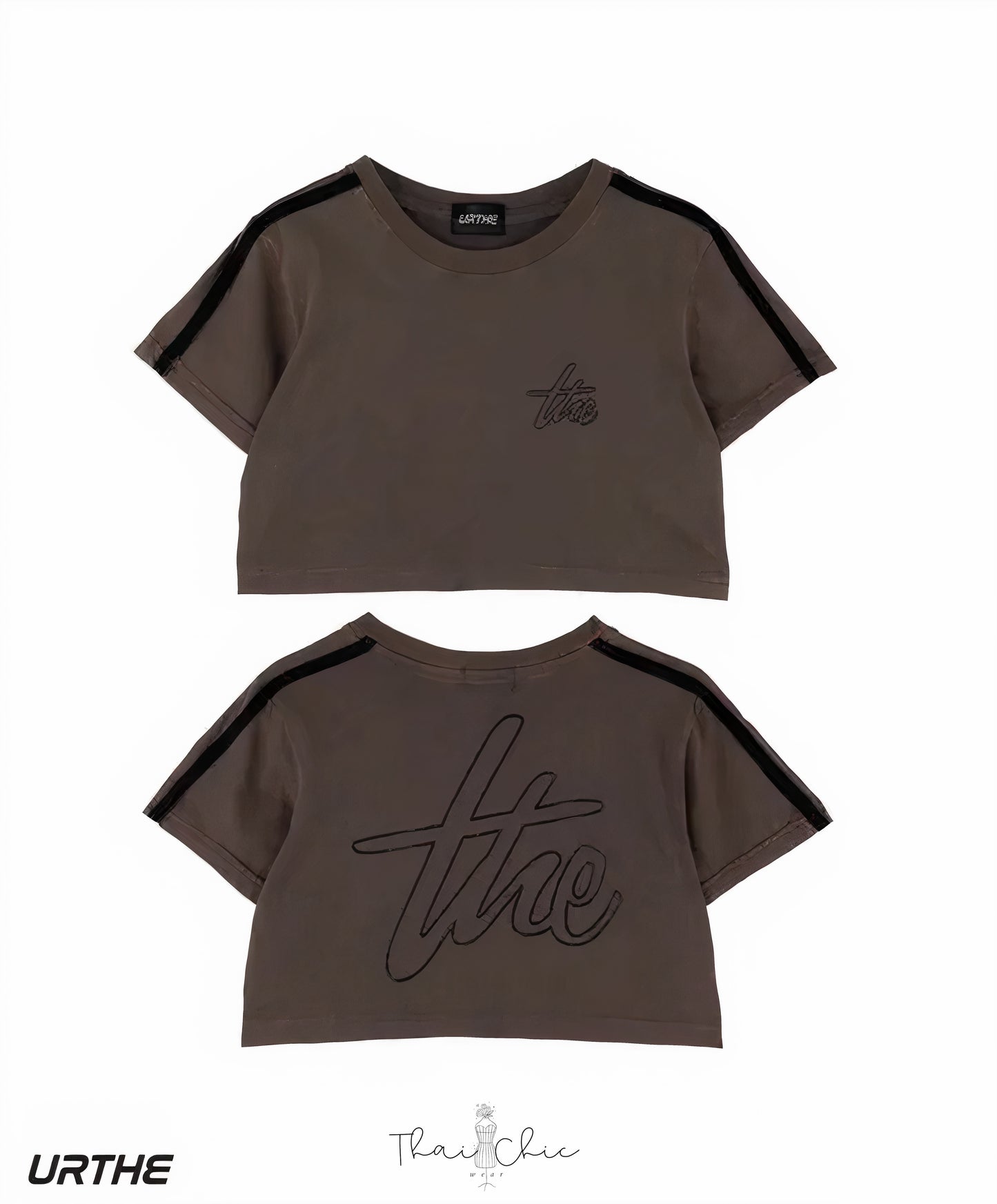 🌈 URTHE - SOFT ACID CROP 短版上衣 🌈