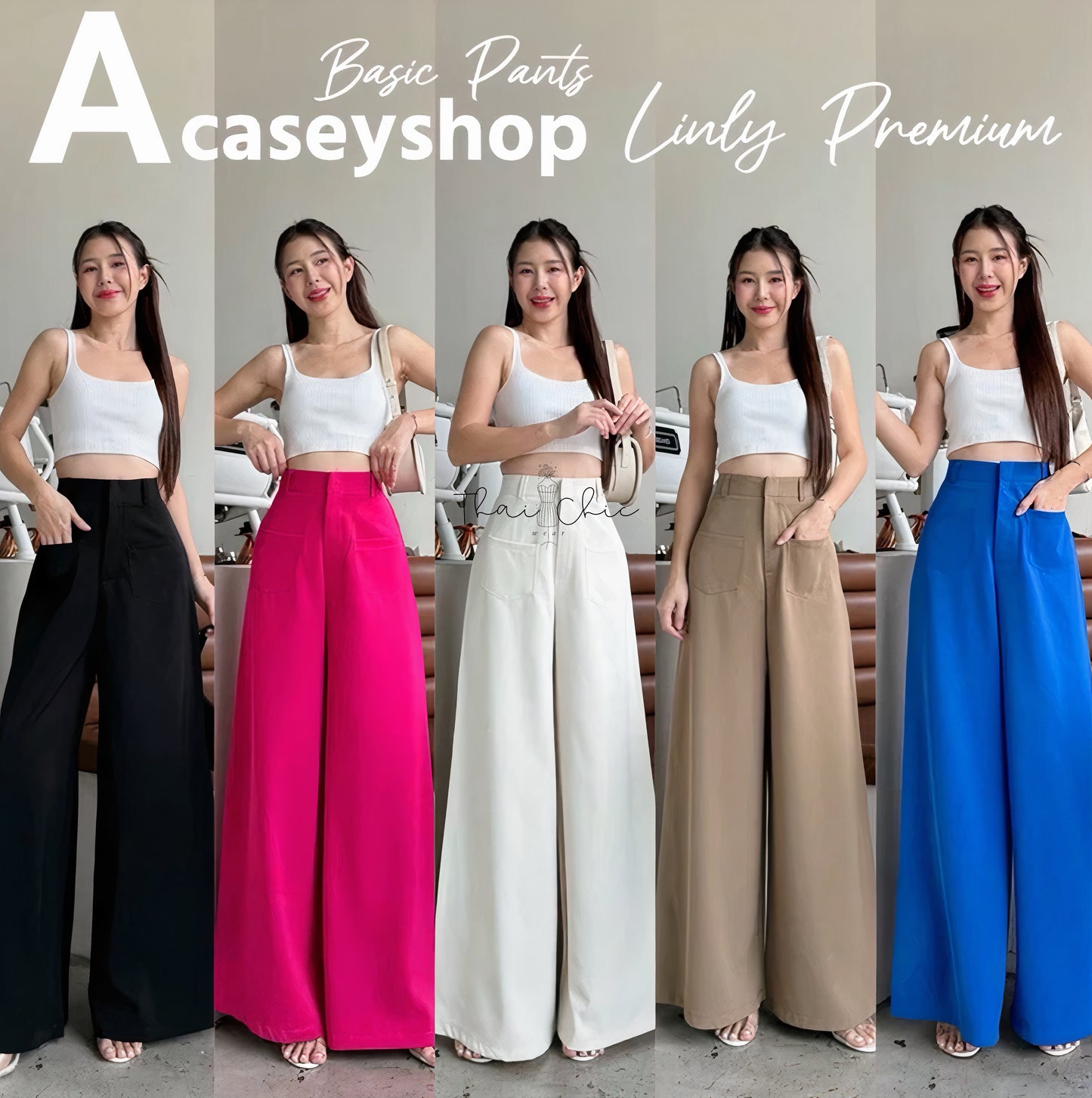 👖 Acasey Lily Premium Wide-Leg Pants