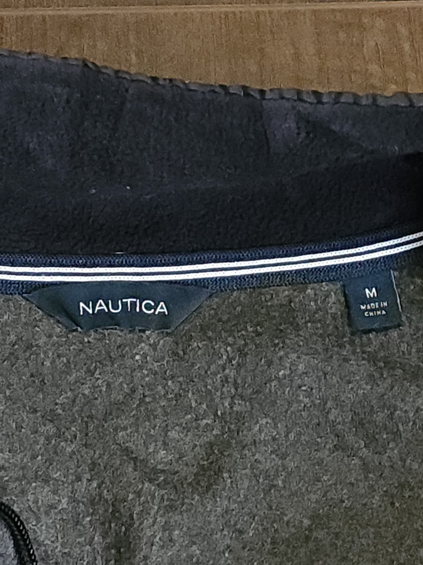 Nautica 抓絨拉鍊夾克