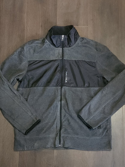 Nautica 抓絨拉鍊夾克