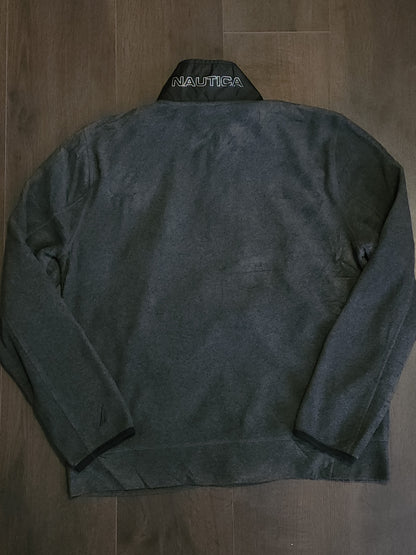 Nautica 抓絨拉鍊夾克