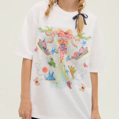 🌟MERMAID TEMPURA OVERSIZED TEE🌟