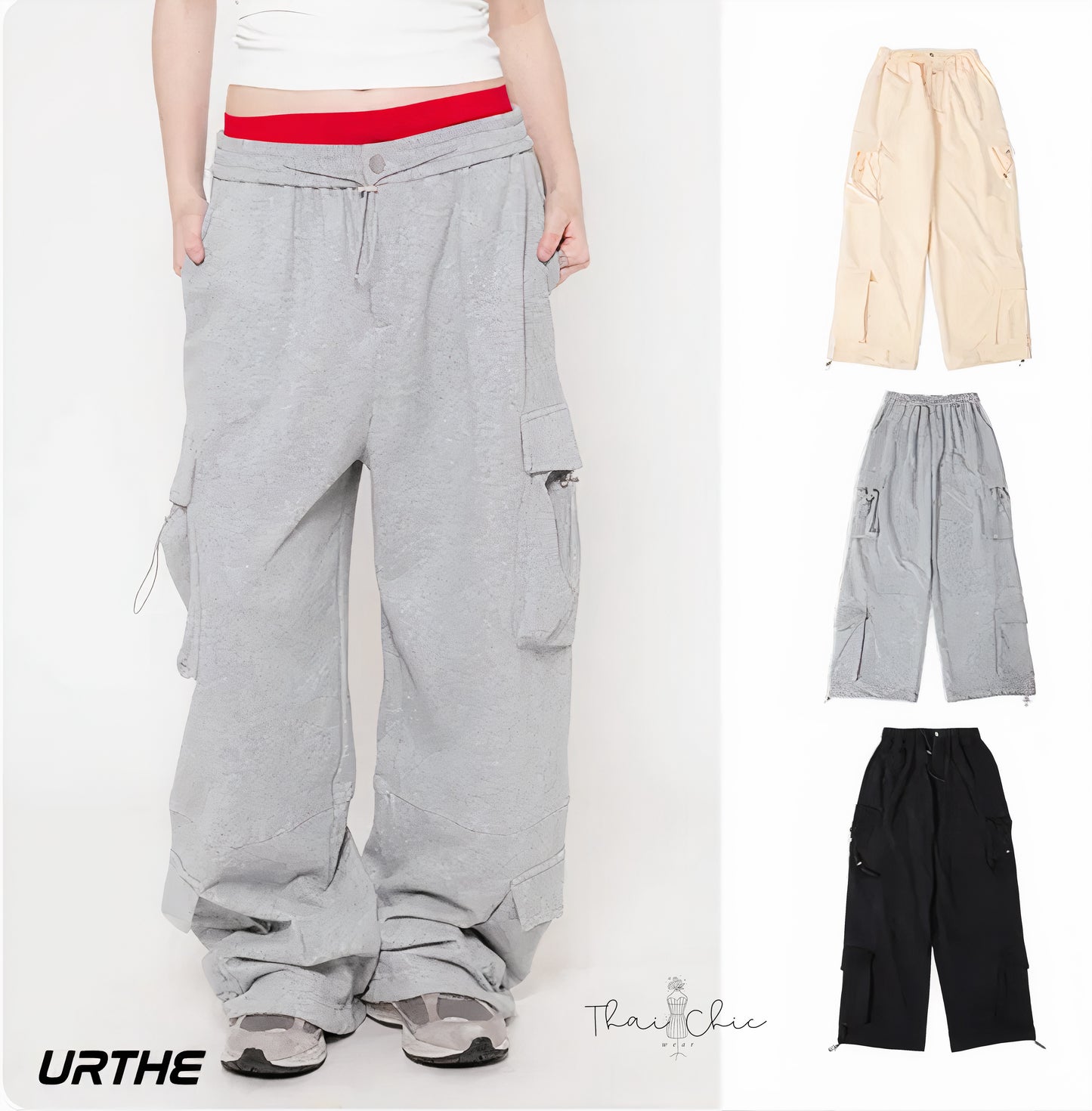 URTHE - 4P 2.0 四口袋長版工裝褲