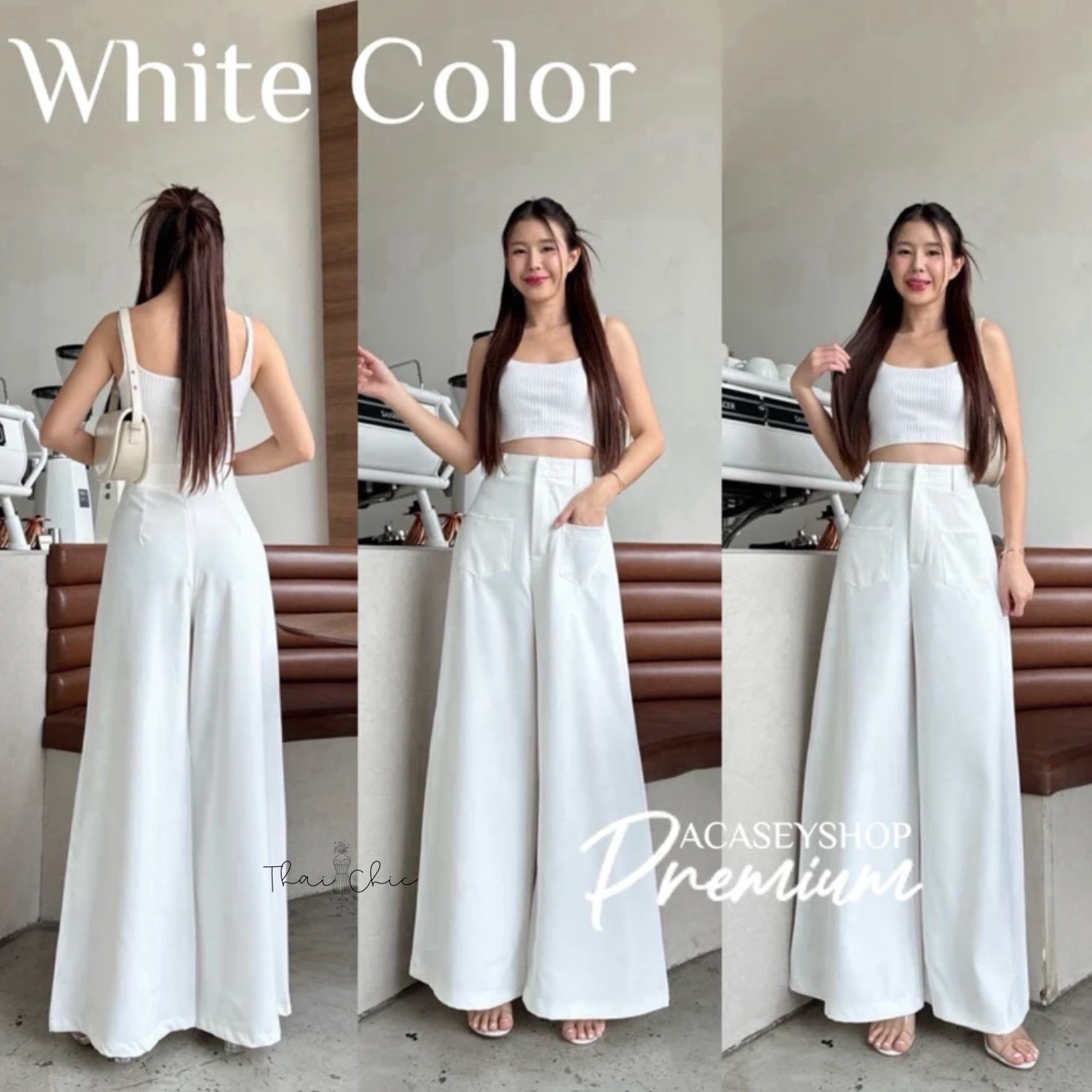 👖 Acasey Lily Premium Wide-Leg Pants