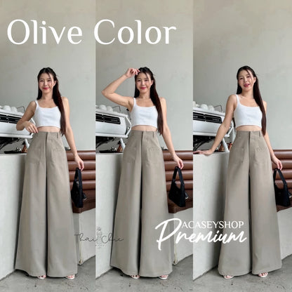 👖 Acasey Lily Premium Wide-Leg Pants