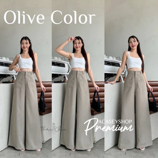 👖 Acasey Lily Premium Wide-Leg Pants