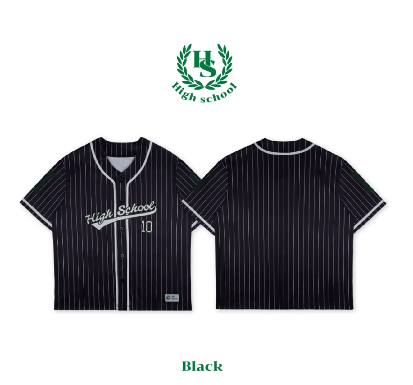 ⚾ High School Striped Baseball Shirt