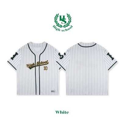 ⚾ High School Striped Baseball Shirt