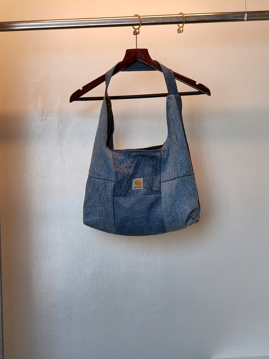 Vintage Remake Patchwork Denim Bag