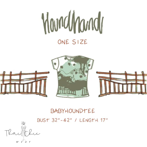 🏁HOUNDHAND | RACE MATE BABY TEE🏁