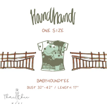 🏁HOUNDHAND | RACE MATE BABY TEE🏁