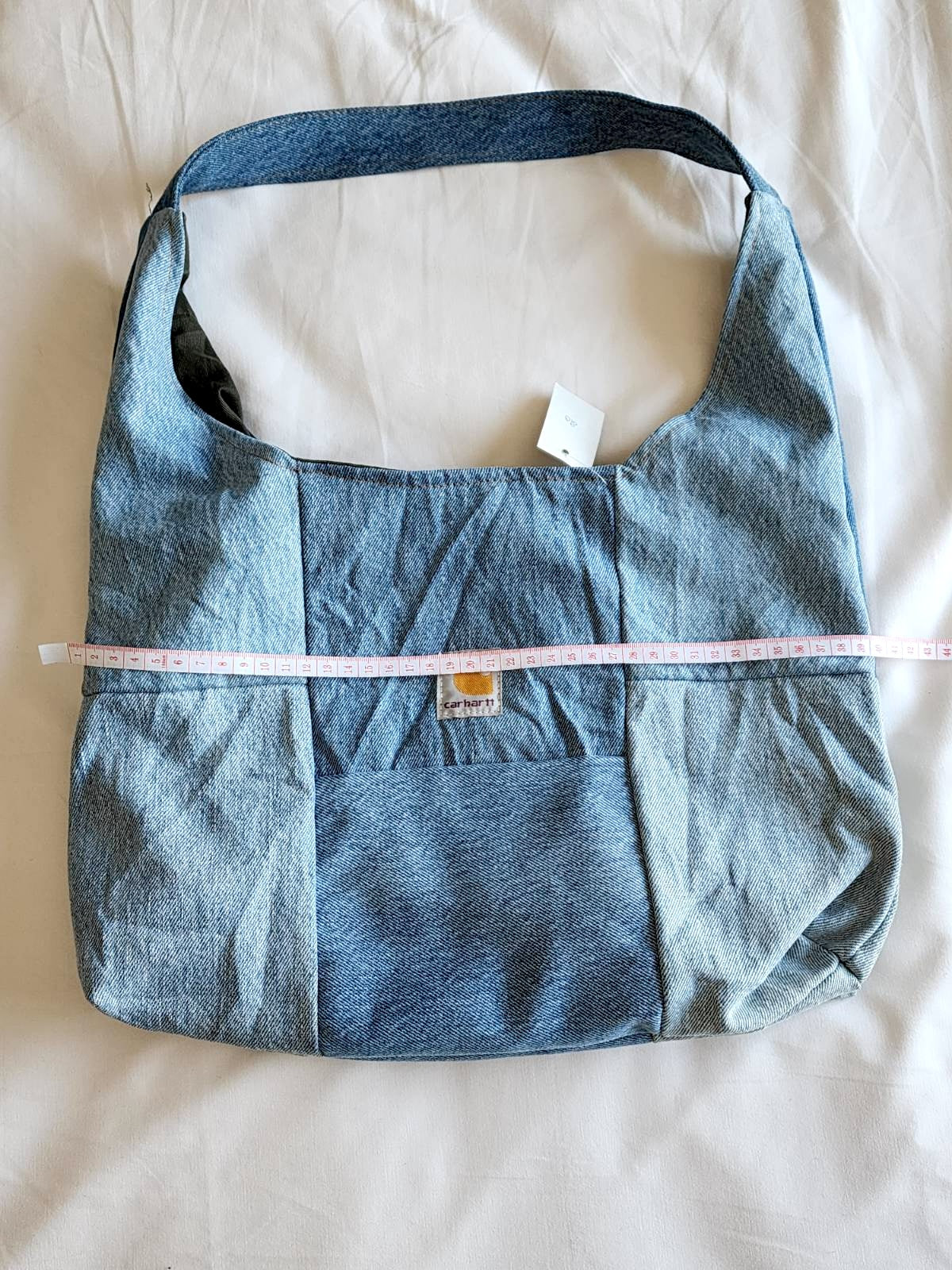 Vintage Remake Patchwork Denim Bag